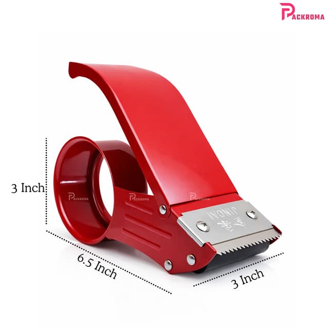 Metal Tape Cutter (3 Inch) – Heavy Duty Packing Tape Dispenser