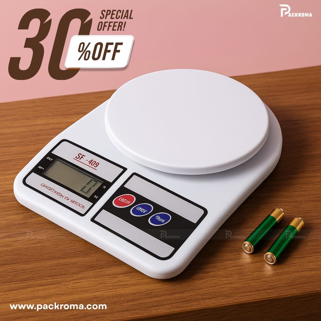 SF-400 Mini Digital Weight Machine – 10KG Portable Kitchen Scale Bangladesh thumbnail 3