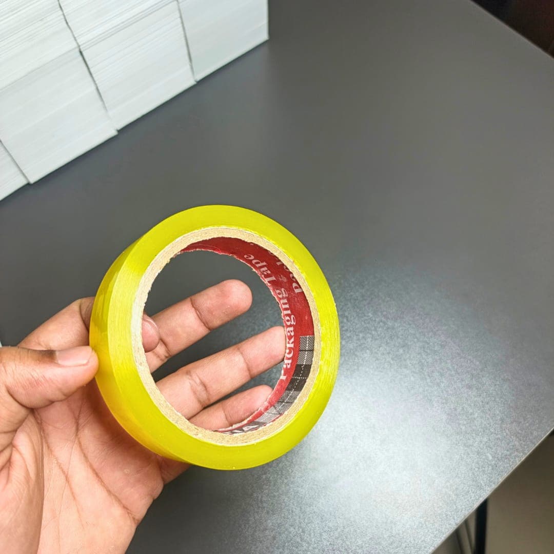 1 Inch 100 Meter Transparent Tape thumbnail 3